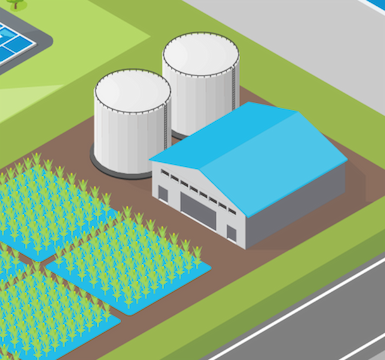 灌漑用水施設の画像